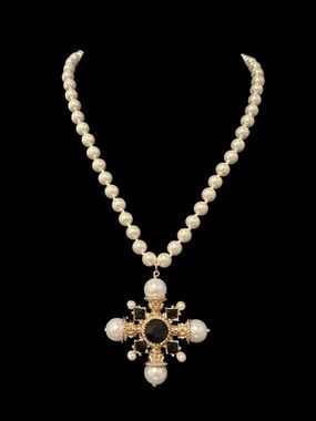 Faux Pearl Necklace